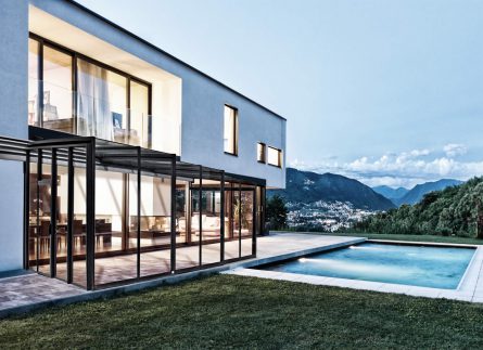 Corso Glass terrassenueberdachung aqua-saar