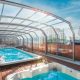 Oceanic Vysoká Verze 55 poolüberdachung aqua-saar