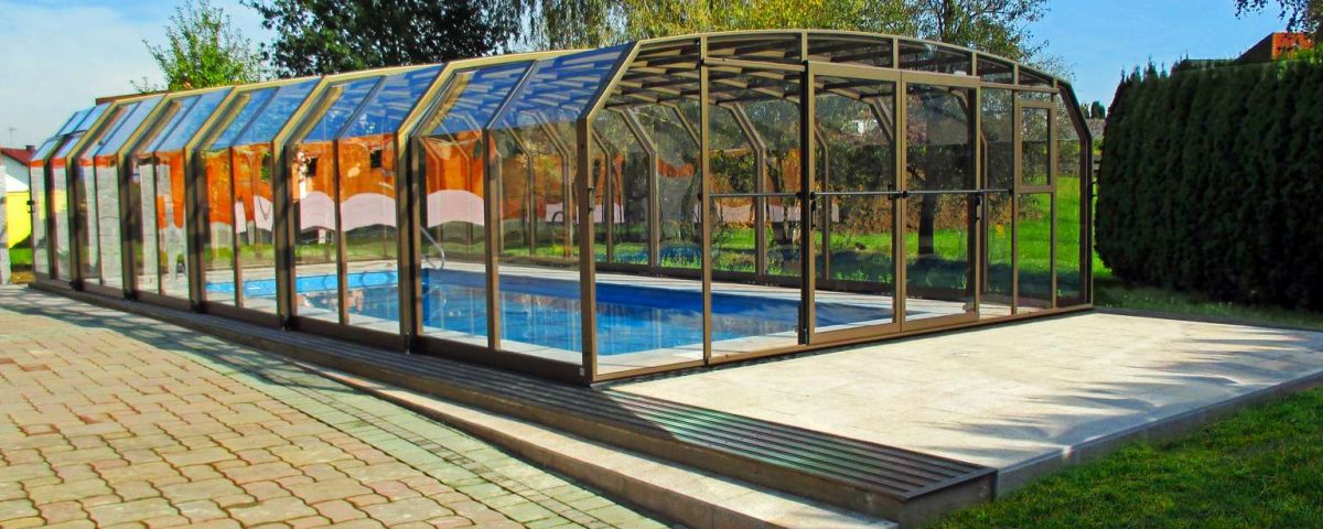 Oceanic Vysoká Verze 65 poolüberdachung aqua-saar