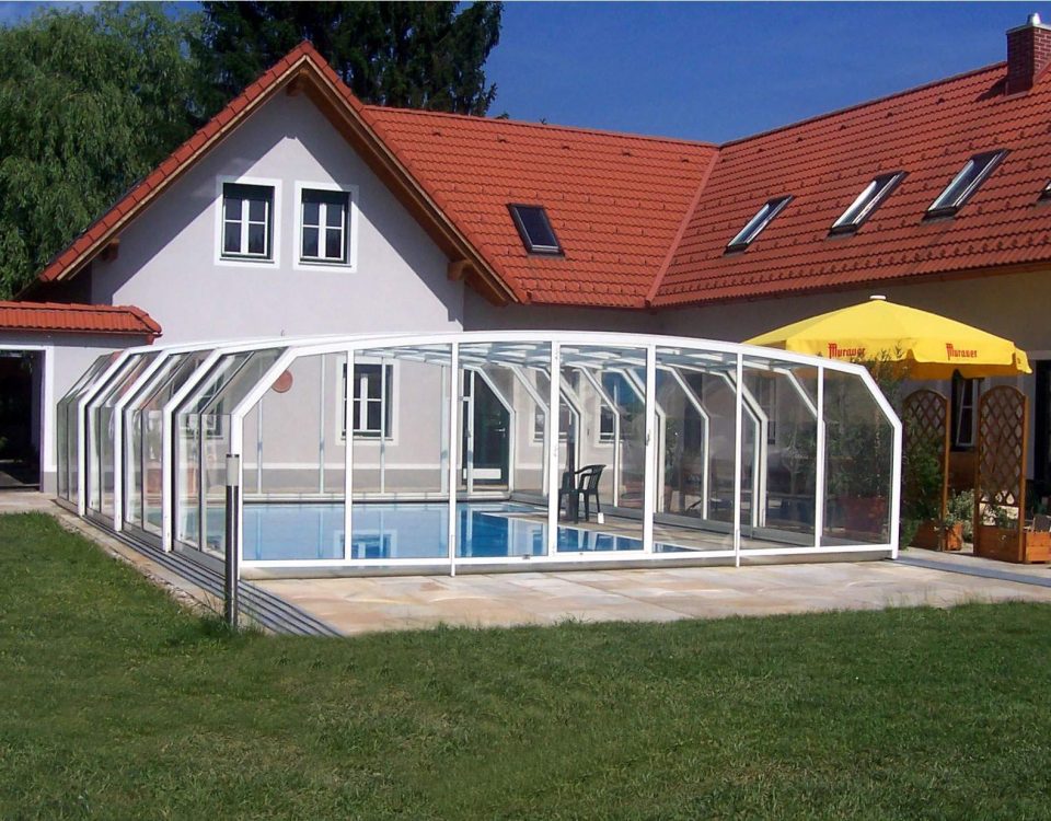 Oceanic High 14 poolüberdachung aqua-saar