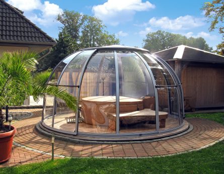 SPA Dome Orlando ® Small 107 CZ terrassenueberdachung aqua-saar