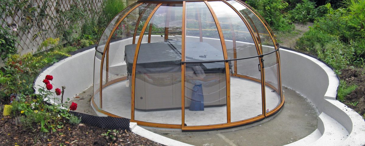 SPA Dome Orlando ® Small 61 CZ terrassenueberdachung aqua-saar