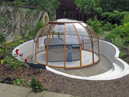 SPA Dome Orlando ® Small 61 CZ terrassenueberdachung aqua-saar