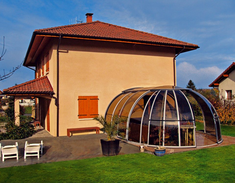 Oasis Large 1 F poolüberdachung