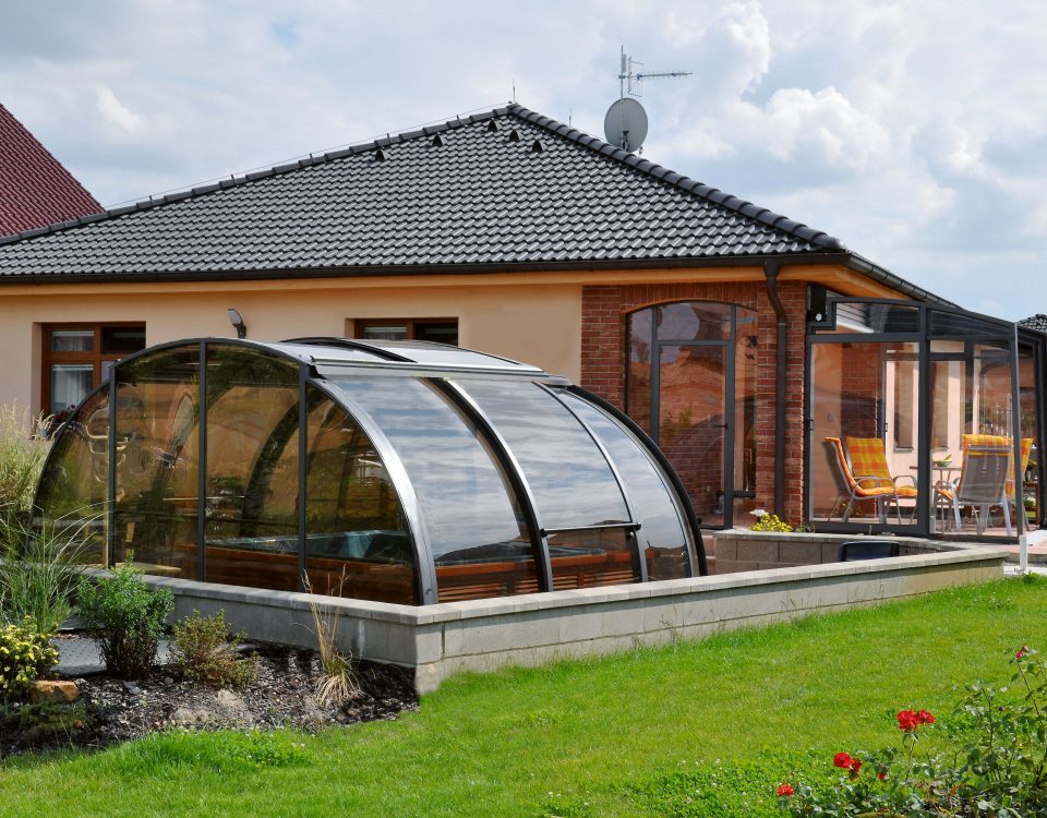 Oasis Small 17 CZ poolüberdachungen
