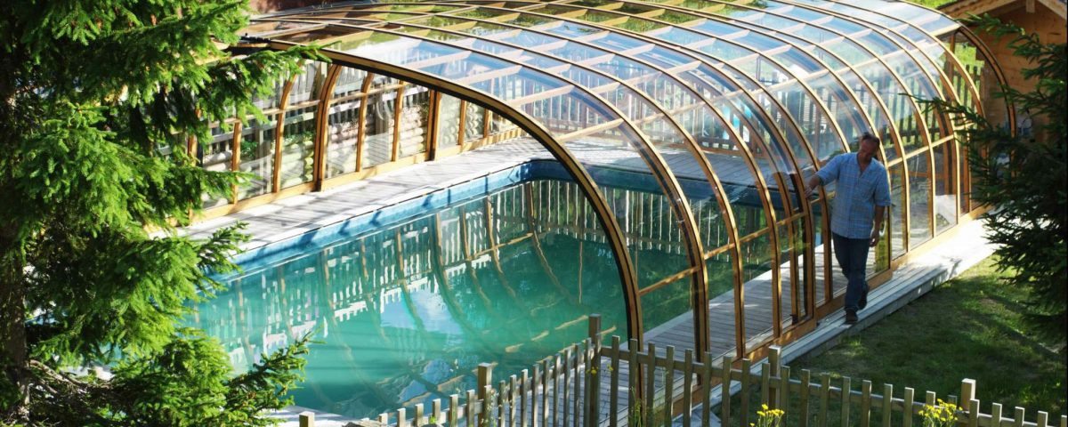 Olympic 1 poolüberdachung