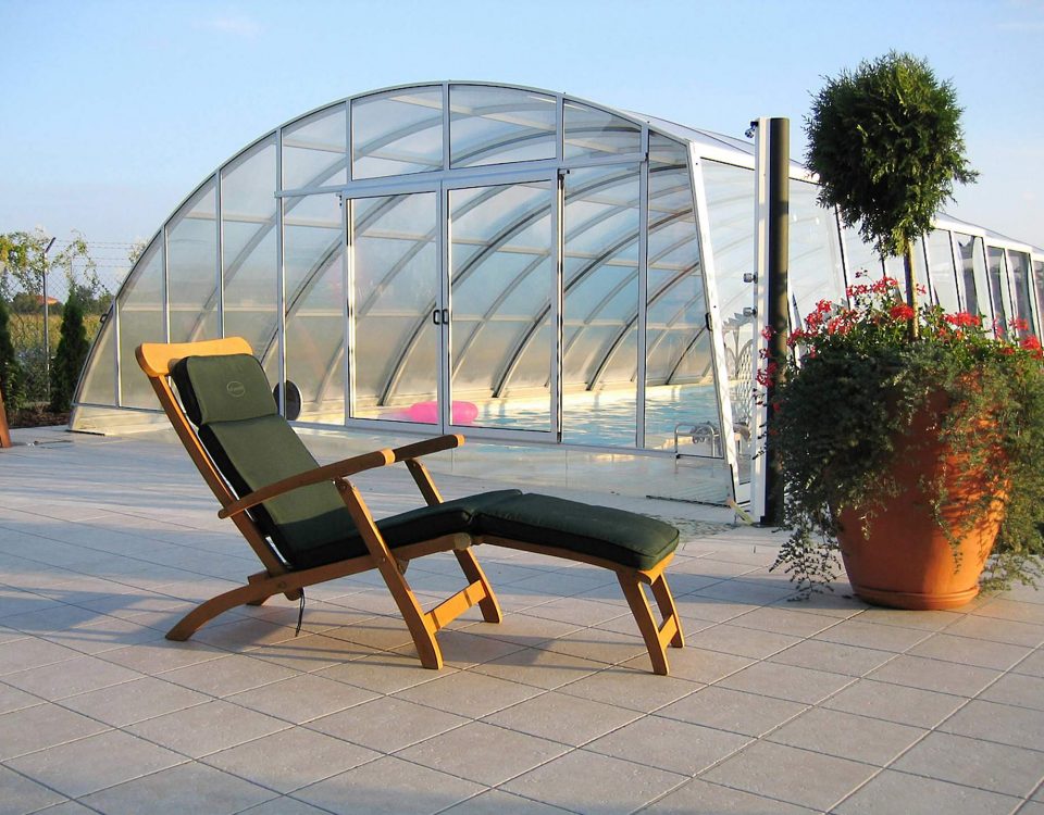 Ravena poolüberdachung aqua-saar