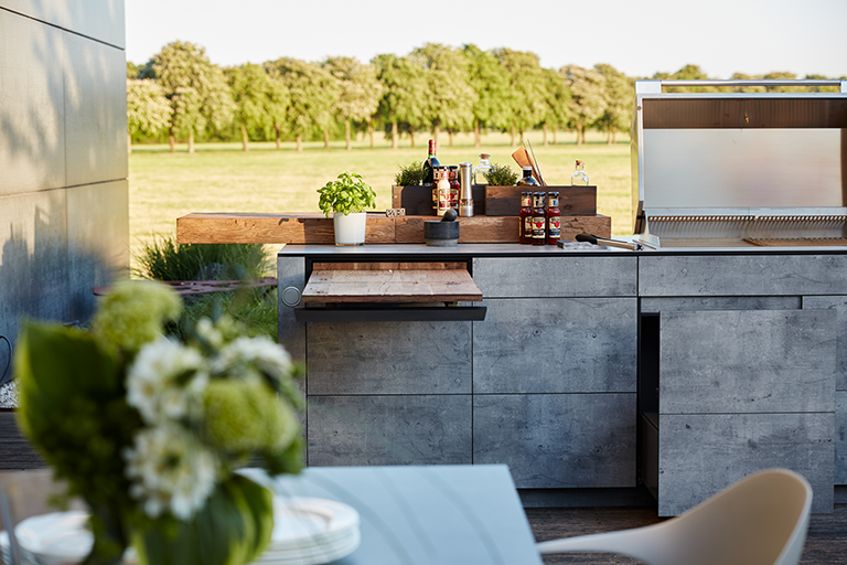 bbqtion outdoorküche insellösung ausziehfläche aqua-saar bbqtion outdoorküche insellösung ausziehfläche aqua-saar